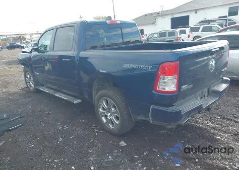 2021 Ram 1500 Big Horn 4X4 5'7 Box from USA, damaged, VIN 1C6SRFFTXMN736236